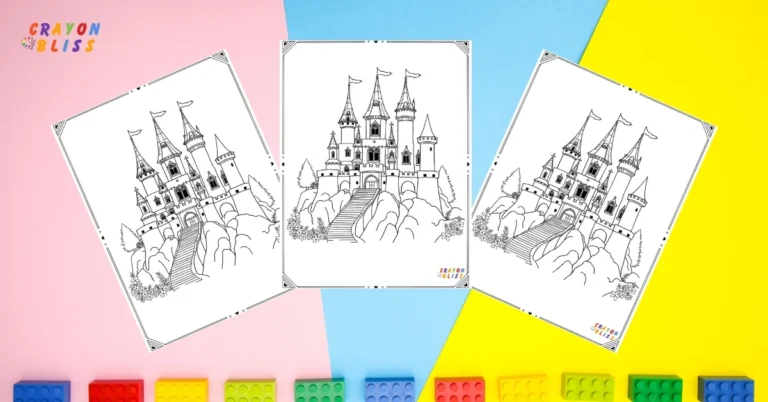 Architecture Coloring Pages for kids