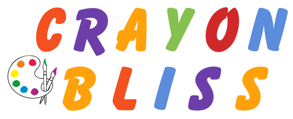Official Crayon Bliss logo representing free printable coloring pages for kids and adults. Creative, fun, and inspiring coloring designs in 2025.