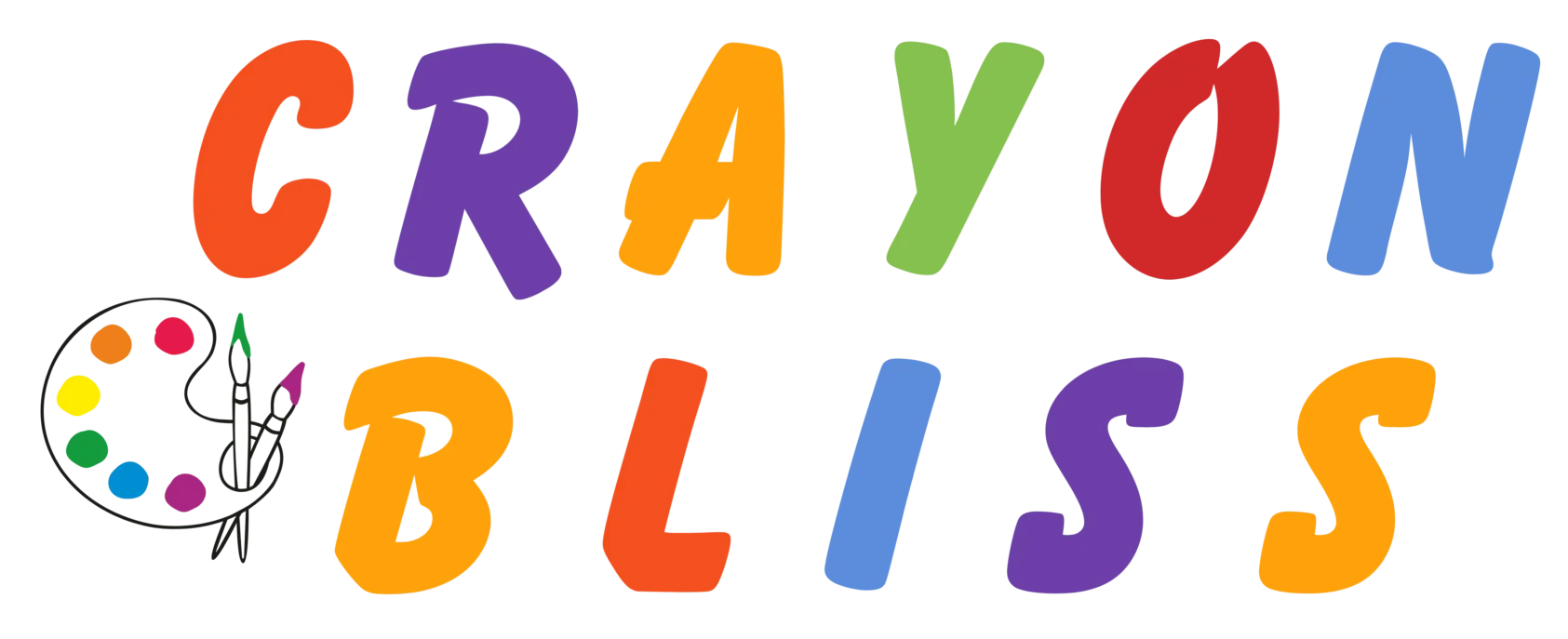 Official Crayon Bliss logo representing free printable coloring pages for kids and adults. Creative, fun, and inspiring coloring designs in 2025.