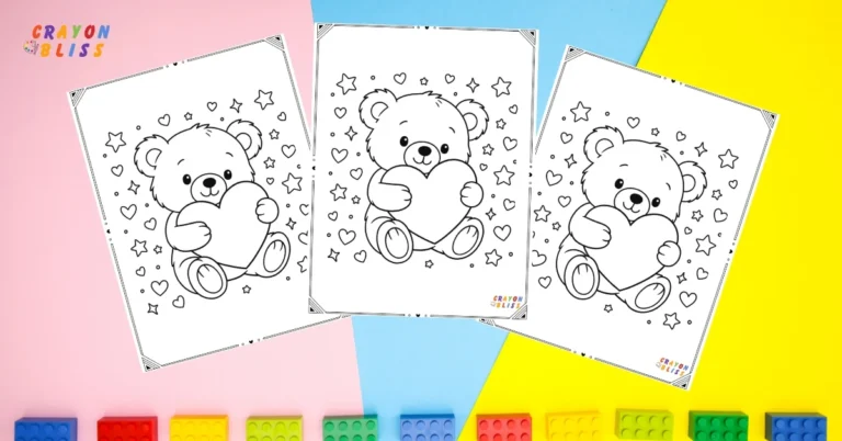 Valentine’s Day Coloring Pages