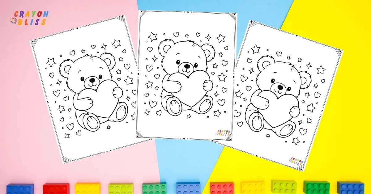 Valentine’s Day Coloring Pages